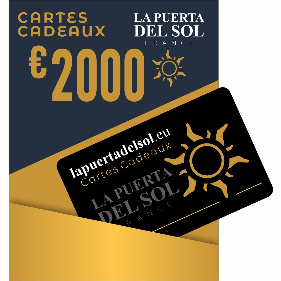 Cartes Cadeaux €2000