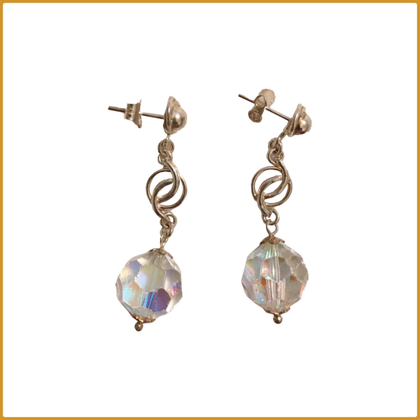 Boucles d’oreilles en cristal