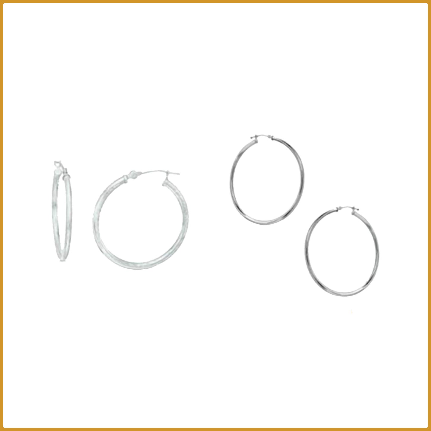 Boucles d'oreilles en argent