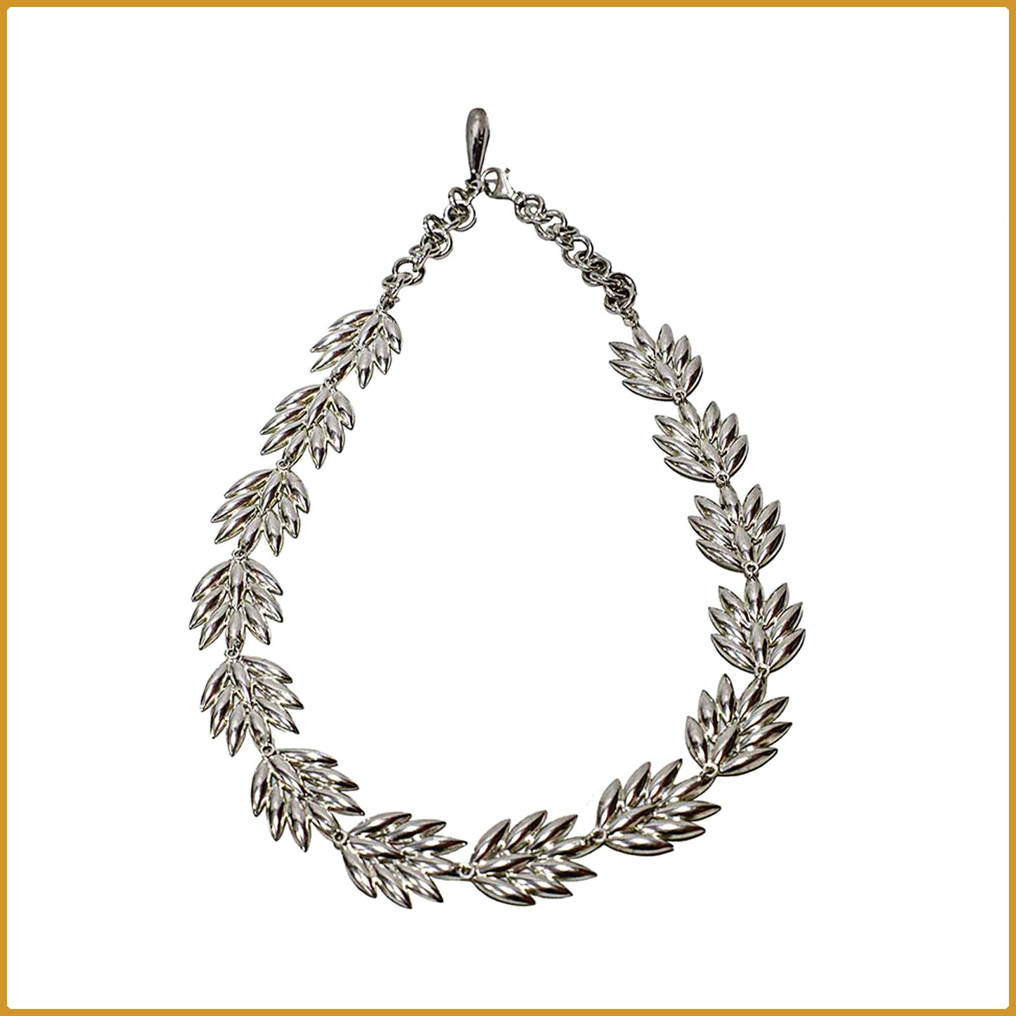 Collier motif palmiers