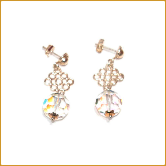 Boucles d’oreilles en cristal