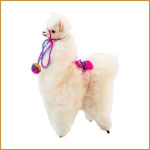 Ornement "Lama péruvien" fait à la main