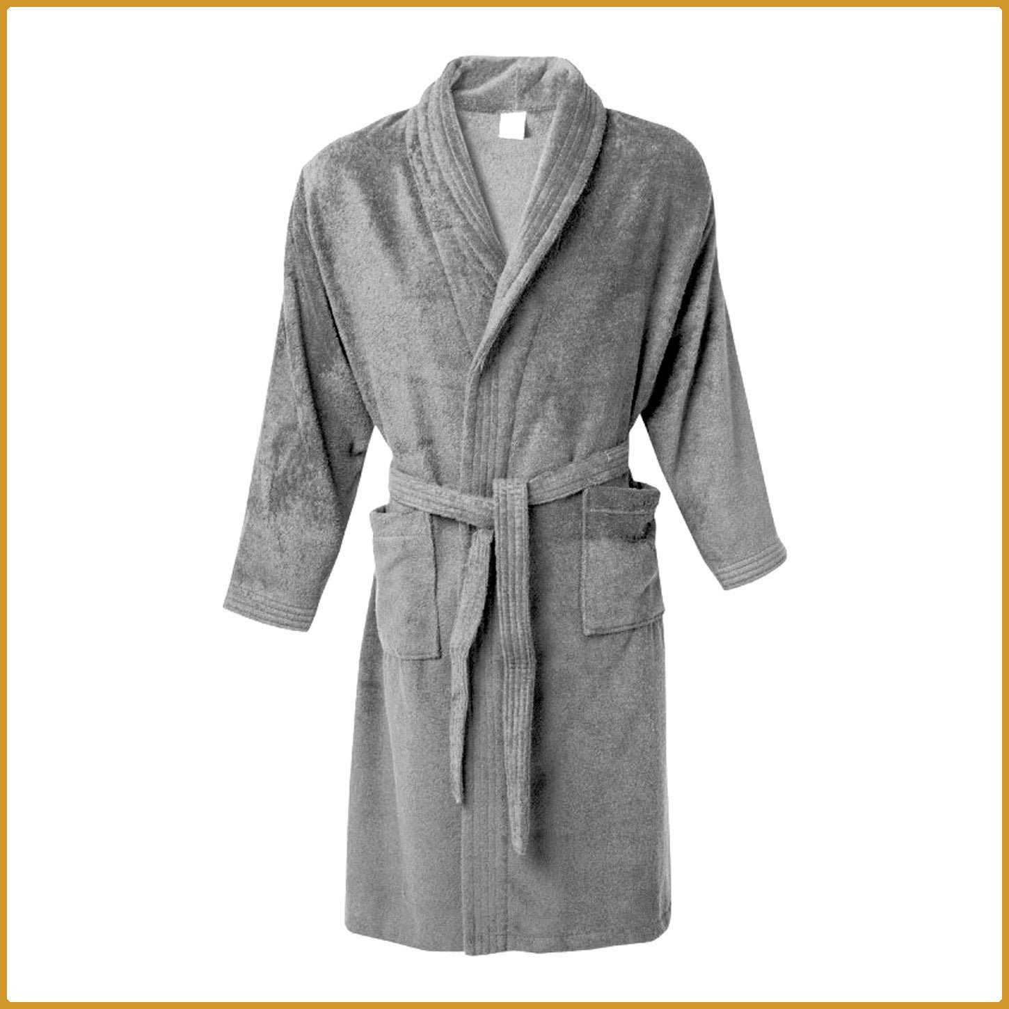 Peignoir à manches longues en coton