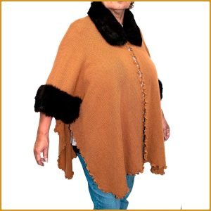 Manteau en laine d'alpaga