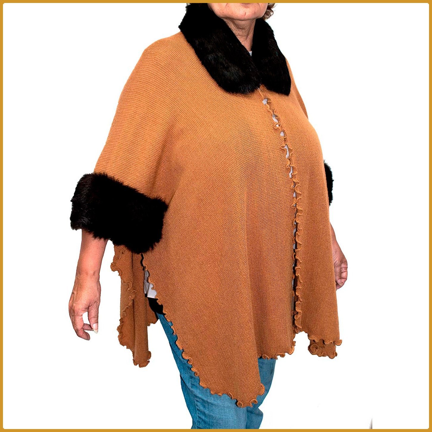 Manteau en laine d'alpaga