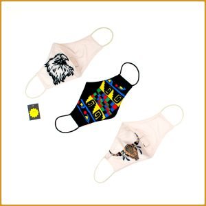 Masques avec double couverture en coton