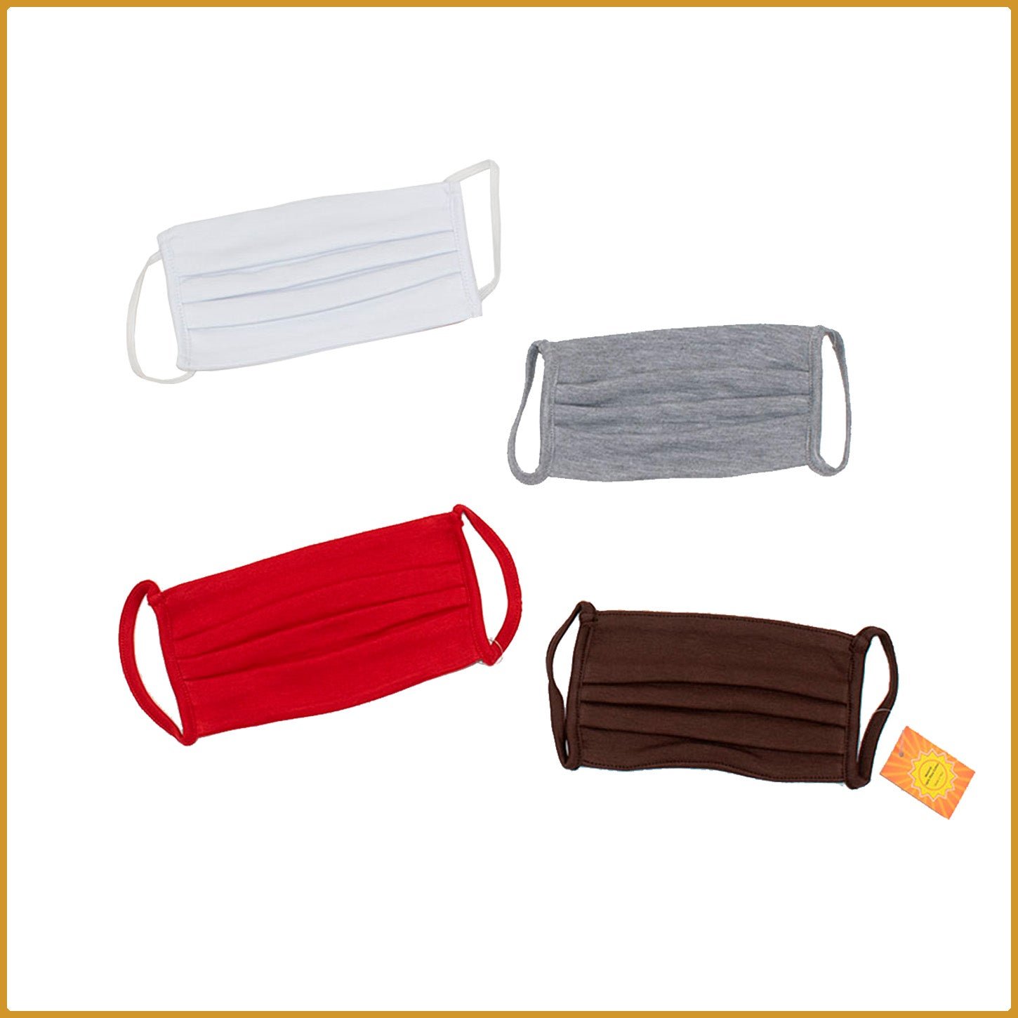 Masques avec double couverture 100% antiallergiques
