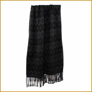 Echarpe unisex en laine d’alpaga