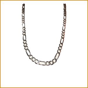 Chaine en argent unisex