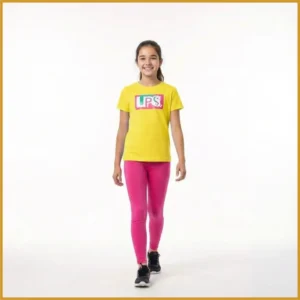 013-5 Polo clásico Niña Amarillo