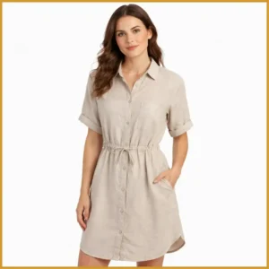 038-1 Vestido en Lino