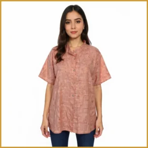 043-1 Camisa de Mujer en Lino