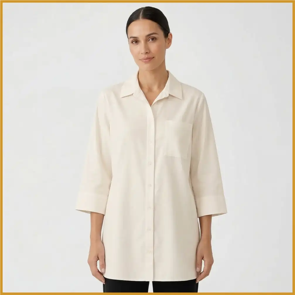 044-1 Camison de Mujer en Lino