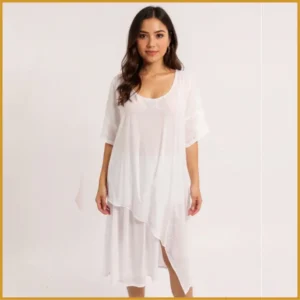 047-1 Vestido en seda