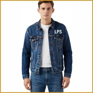 060-1 Casaca Jean Azul